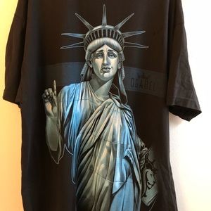 Men’s OG Abel 2XL Statue of Liberty. Worn once.